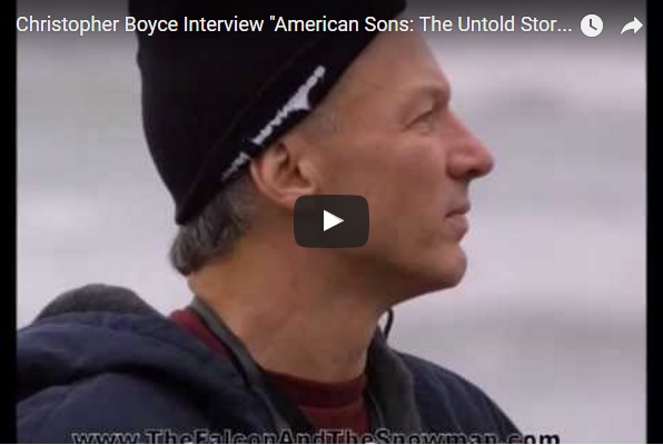 Cold War spy Christopher Boyce ("The Falcon") is interviewed by John Aberle about his years in federal prison and his new book American Sons: The Untold Story of the Falcon and the Snowman.